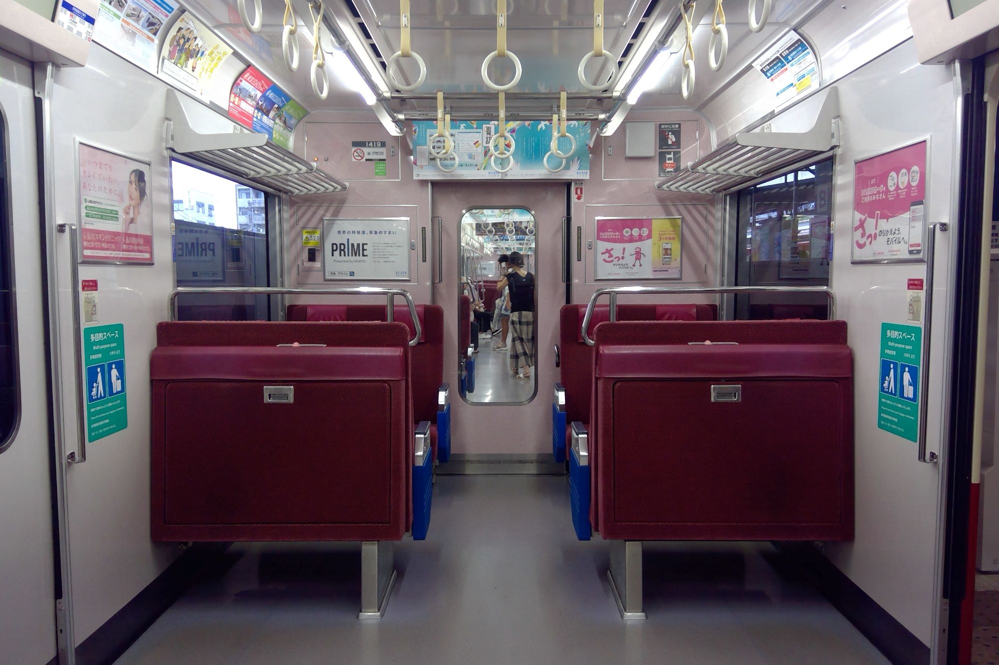 京急1000形3～5次車 半更新車 車内