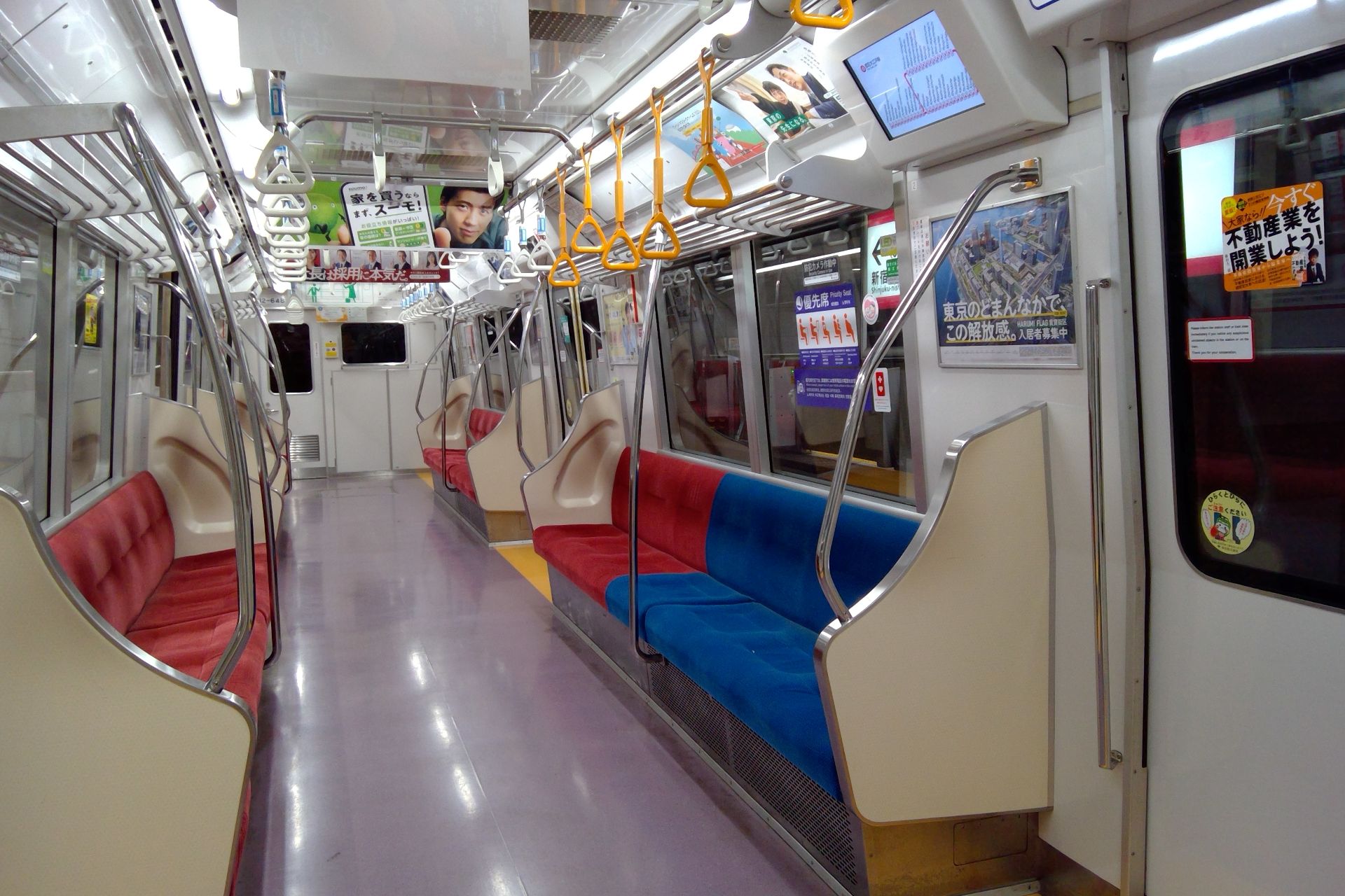 都営12-600形 車内 2次車
